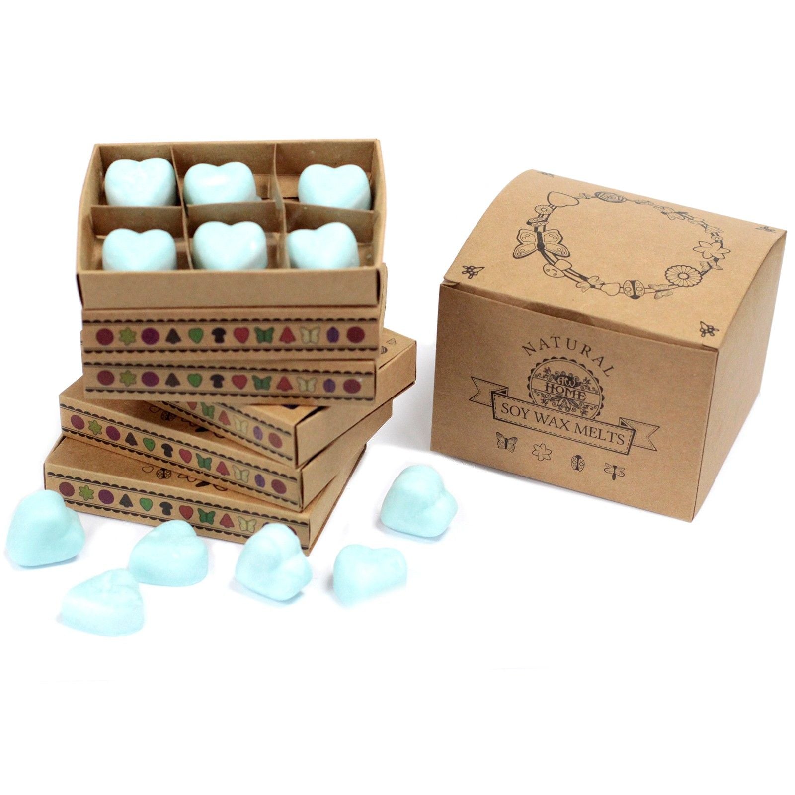Box of 6 Nagchampa Wax Melts for Enchanting Home Fragrance