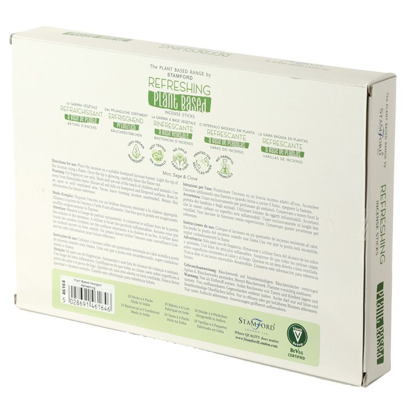 Refreshing Plant Based Incense Sticks for Clean Air Atmosphere