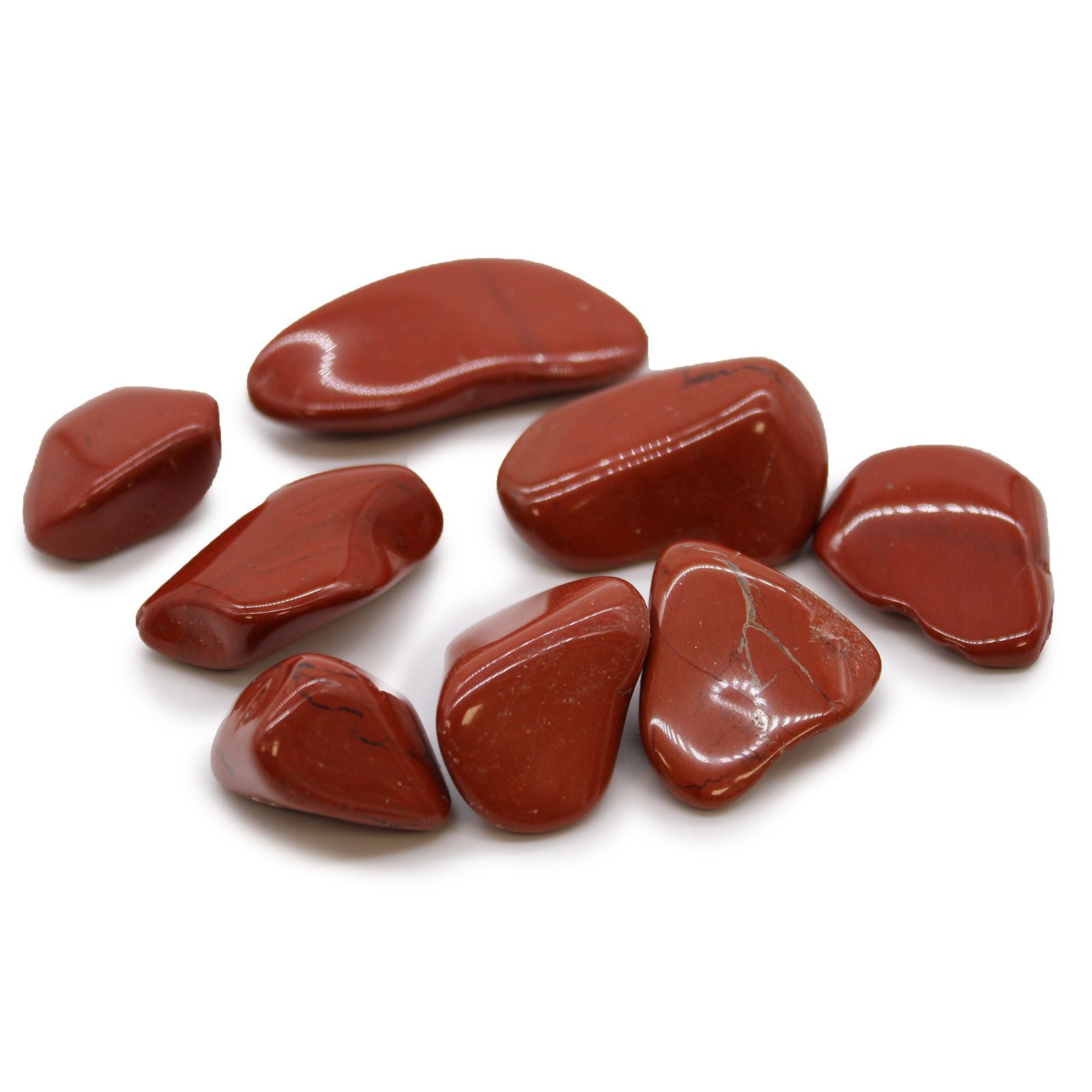 XLarge Tumble Stones - Jasper - Red