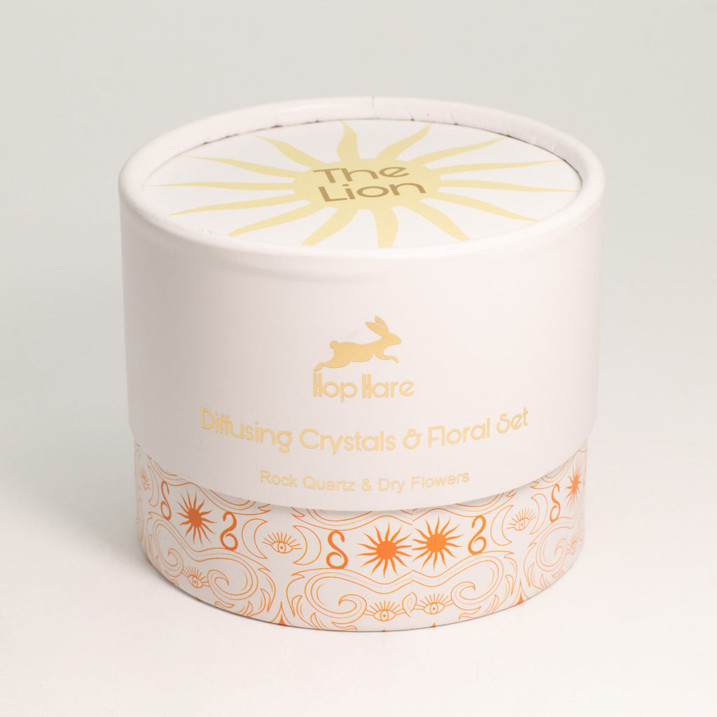 Hop Hare The Lion Diffusing Crystals Floral Set for Home Decor