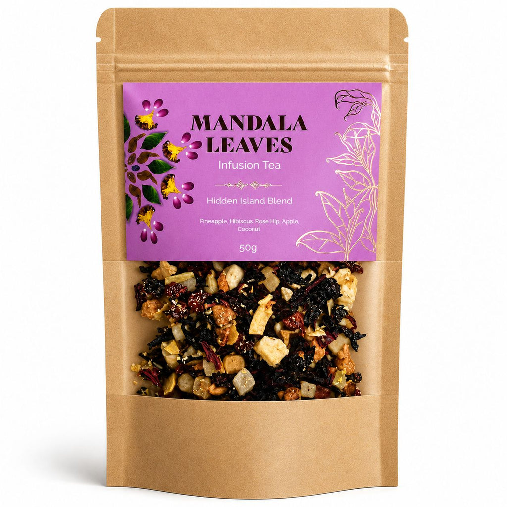 50g Hidden Islands Blend Tropical Piña Colada Infusion Tea Bag