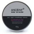 Aromatherapy Shea Body Butter 90g Infused with Geranium Scent