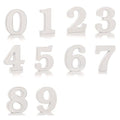 Shabby Chic Numbers 1 to 0 for Unique Home Decor and Design