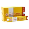 15g Golden Nag Temple Incense for Aromatic Ambience