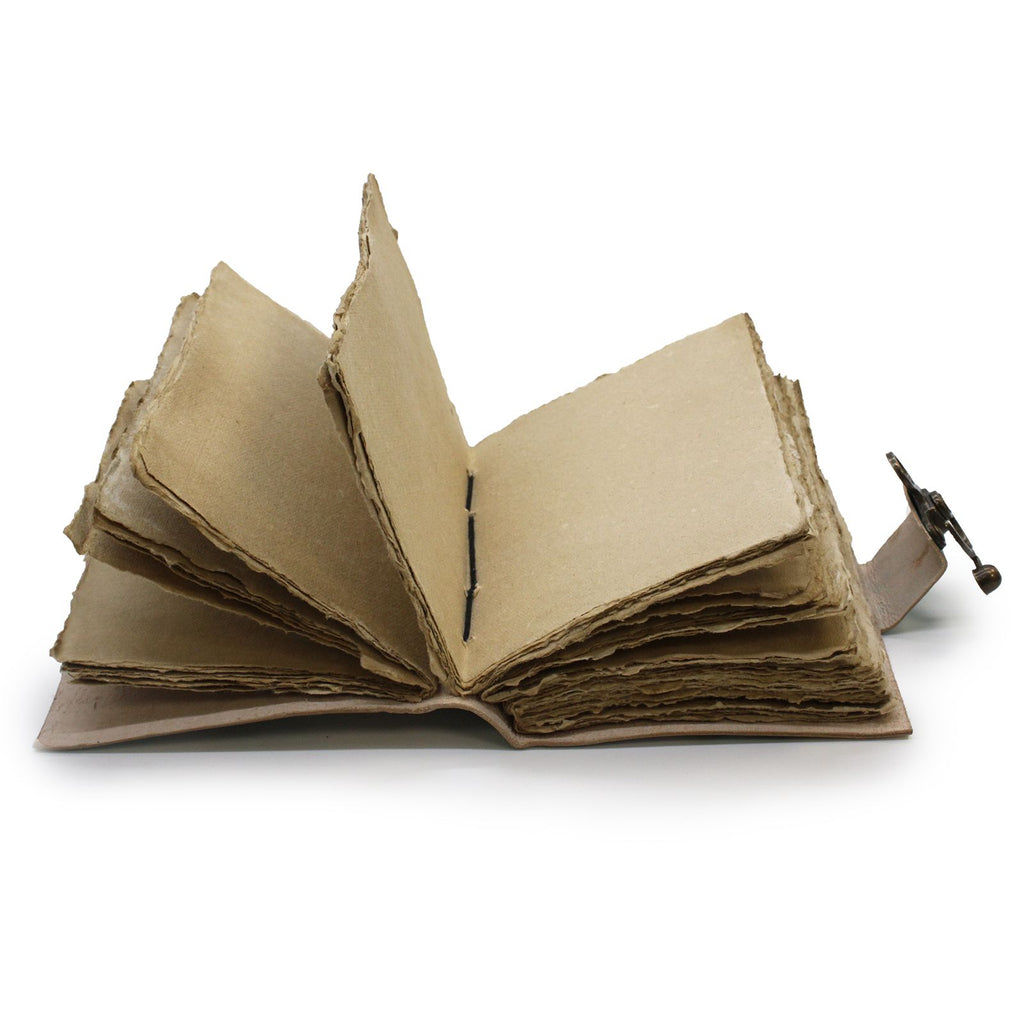 Leather Never Hide Your Wings Deckle Edge Notebook for Journaling