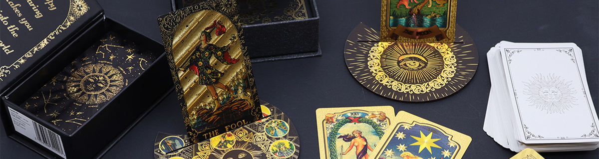 Pink Box Ruby Foil Tarot Card Gift Box Set - with booklet