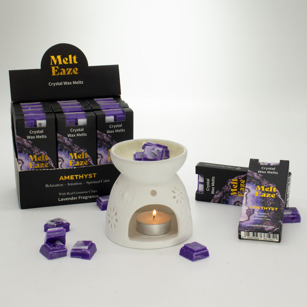 MeltEaze Wax Melts 50g Amethyst Dream with Lavender Scent