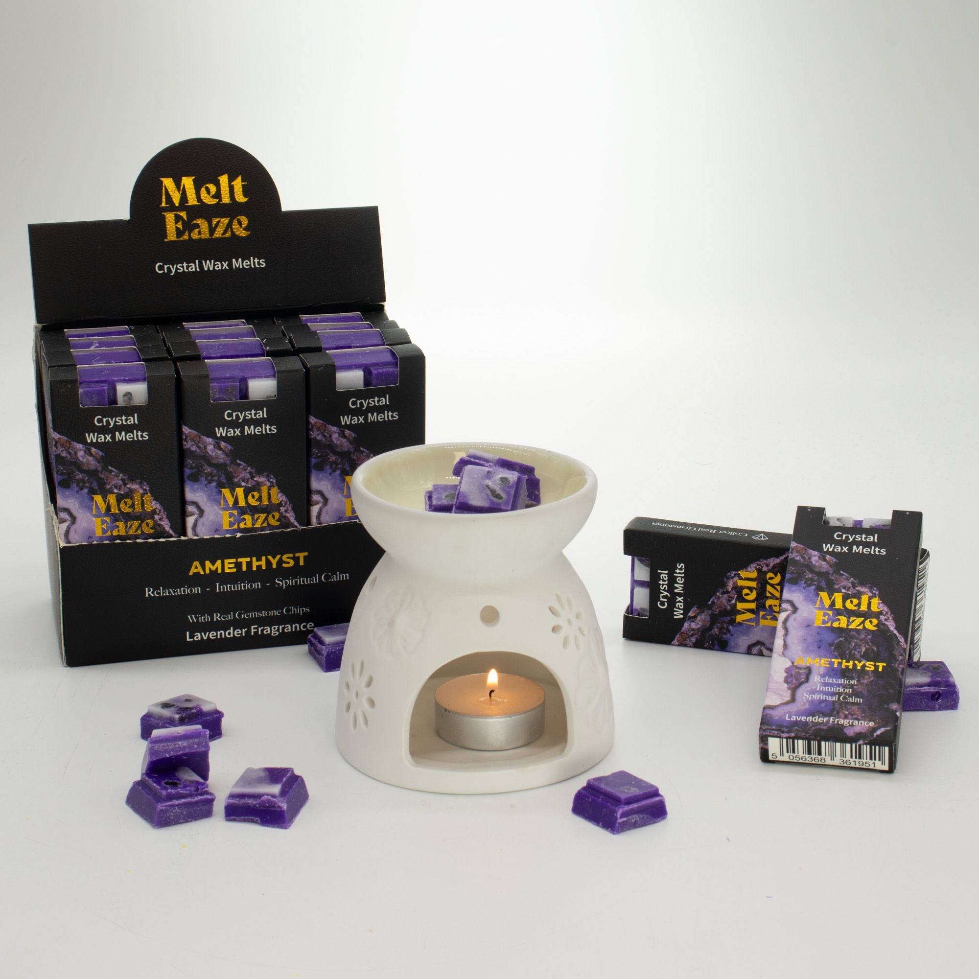 MeltEaze Wax Melts 50g Amethyst Dream with Lavender Scent