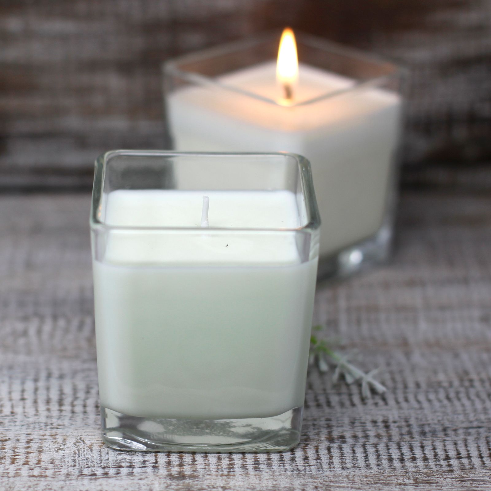 White Label Soy Wax Jar Candle with Bamboo Scent for Gifting