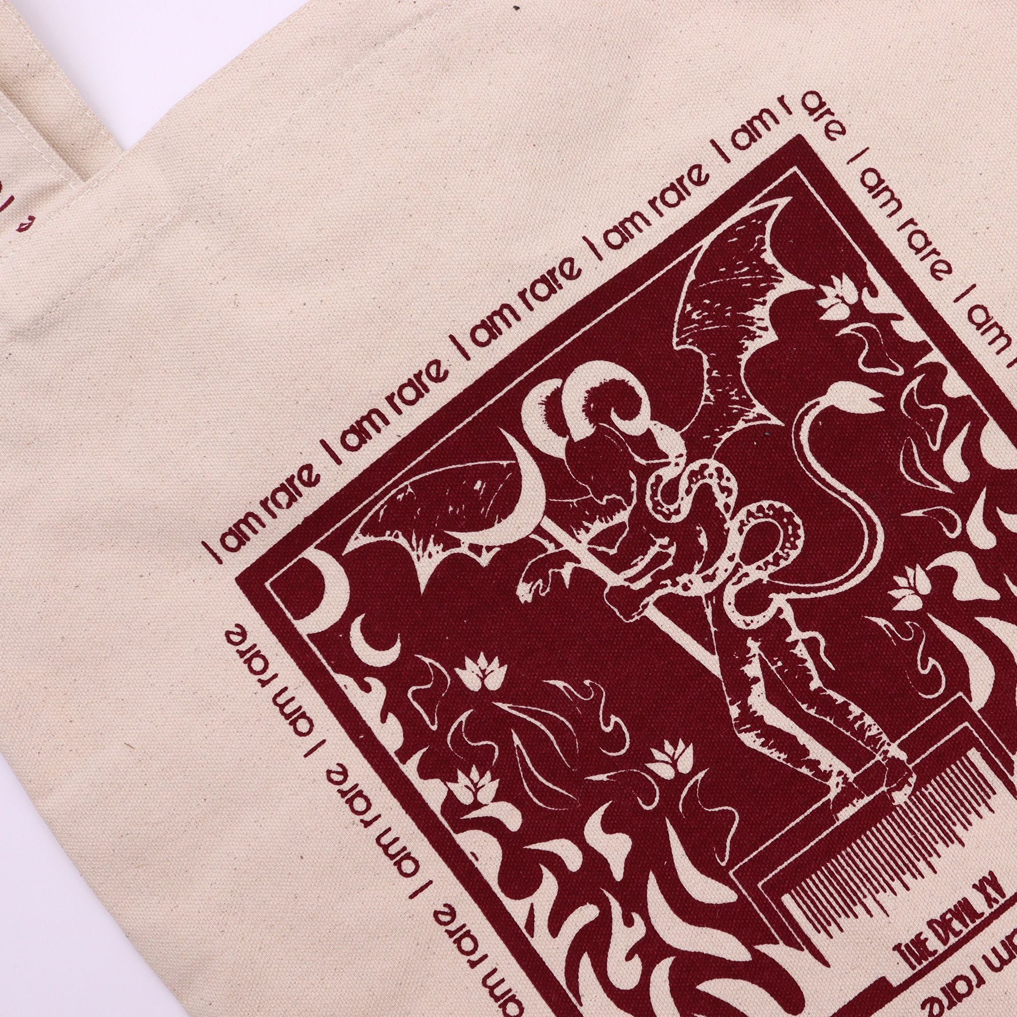 Hop Hare Tote Bag I Am Rare Embrace Unique Style and Expression