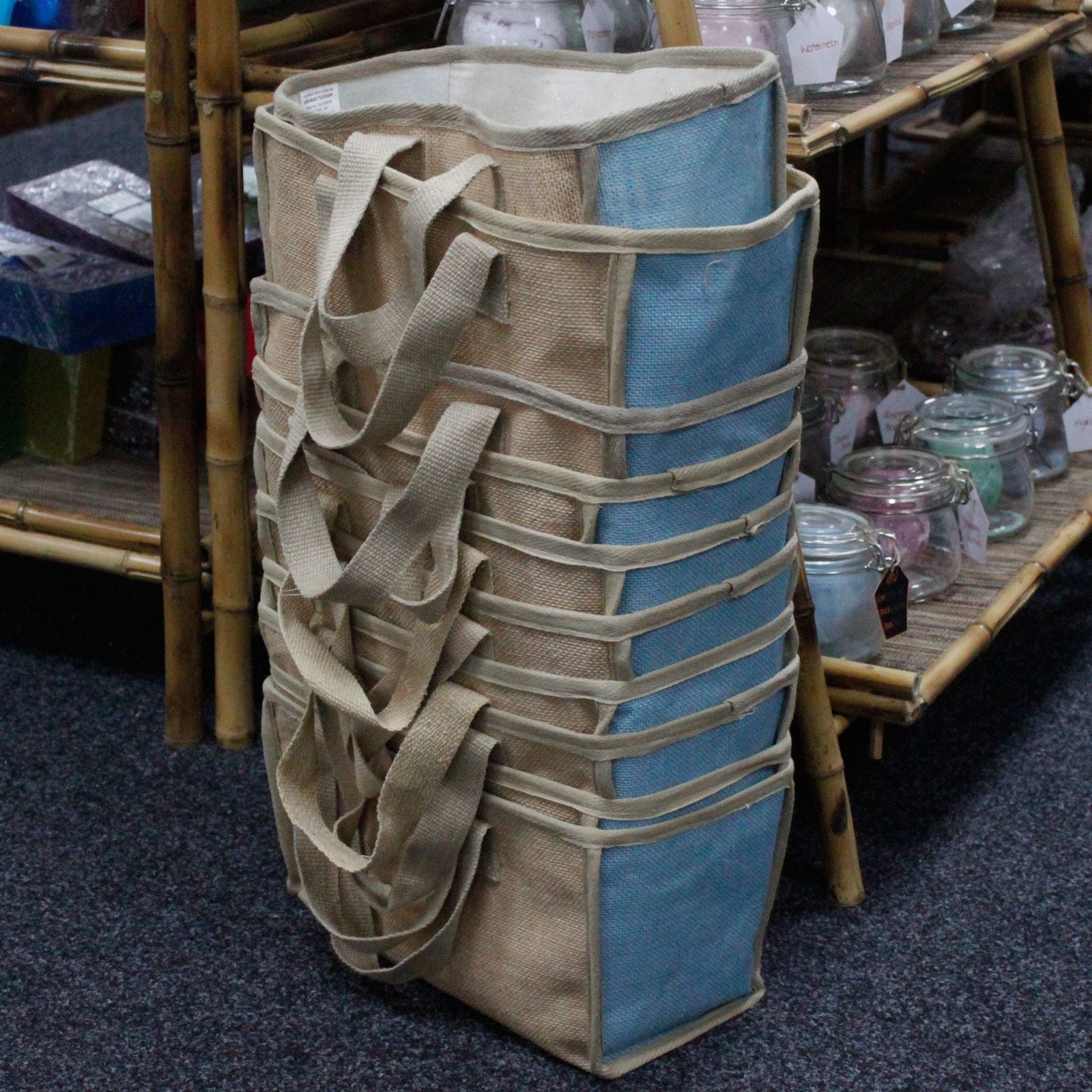 Mini Shopping Basket in Olive Eco Friendly and Stylish Design