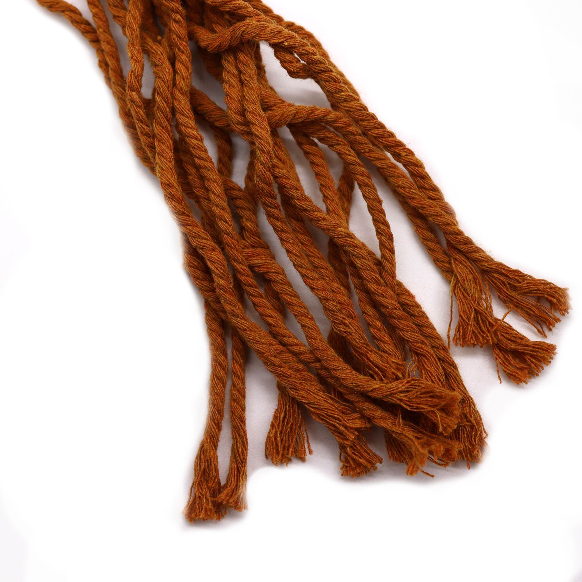 Macrame Pot Holder Classic in Chocolate for Medium Pots