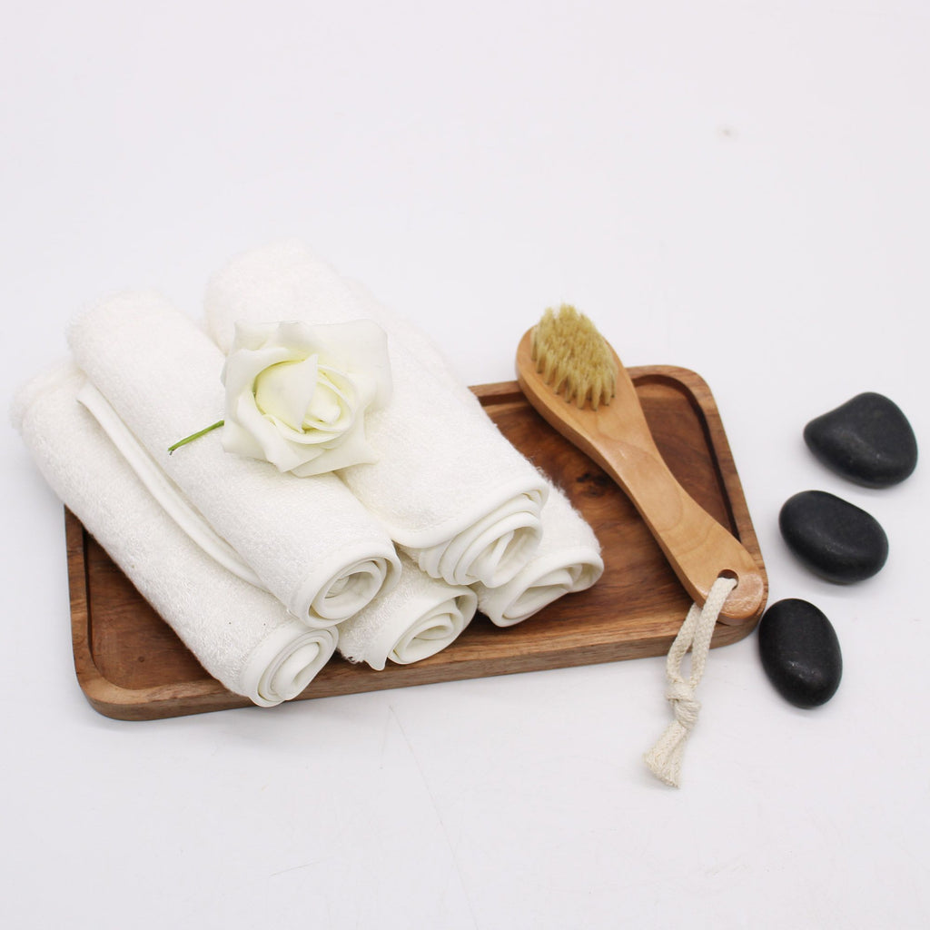 Bamboo Towel for Spa Treatments and Home Relaxation Use