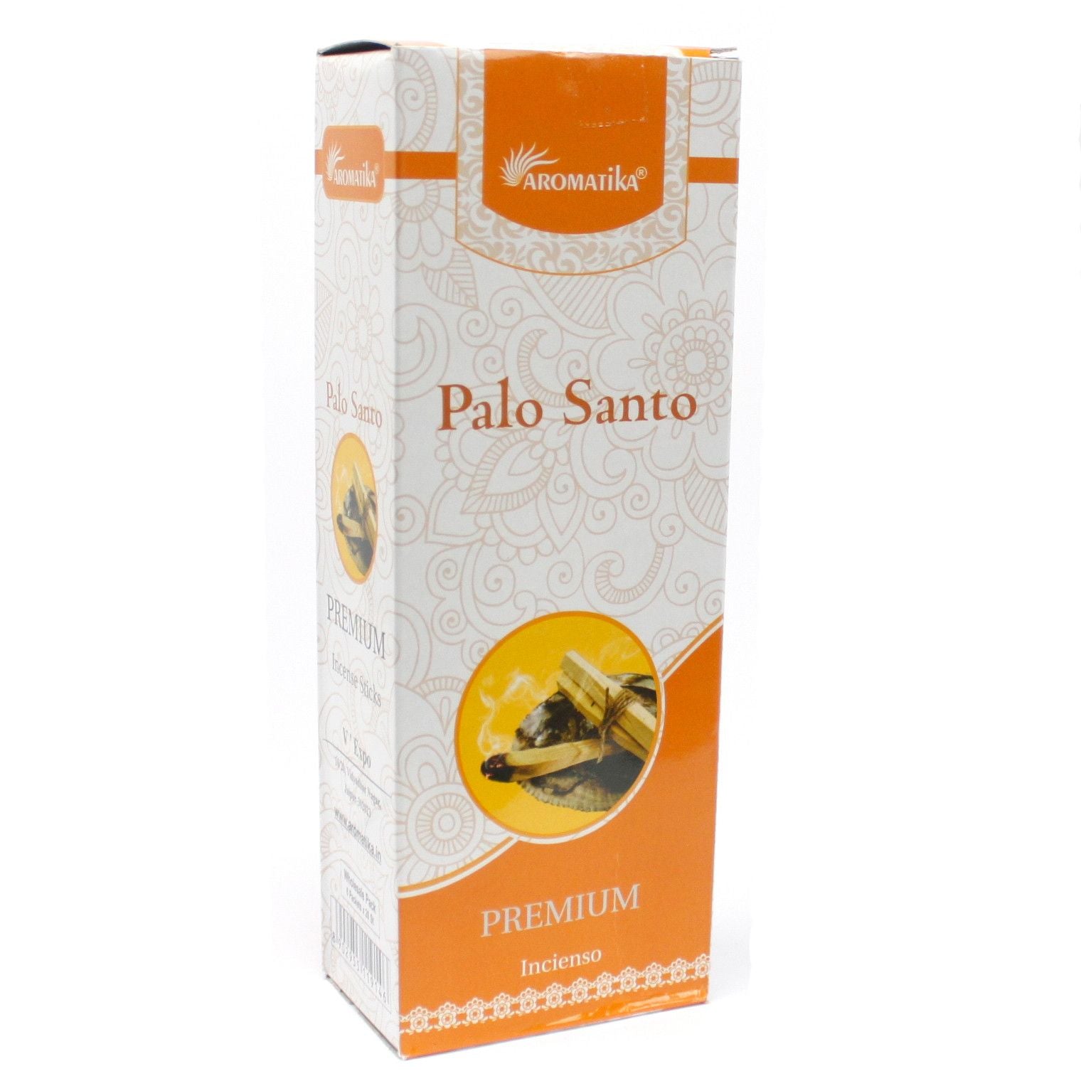 Aromatica Premium Incense Sticks Palo Santo for Invigorating Aroma