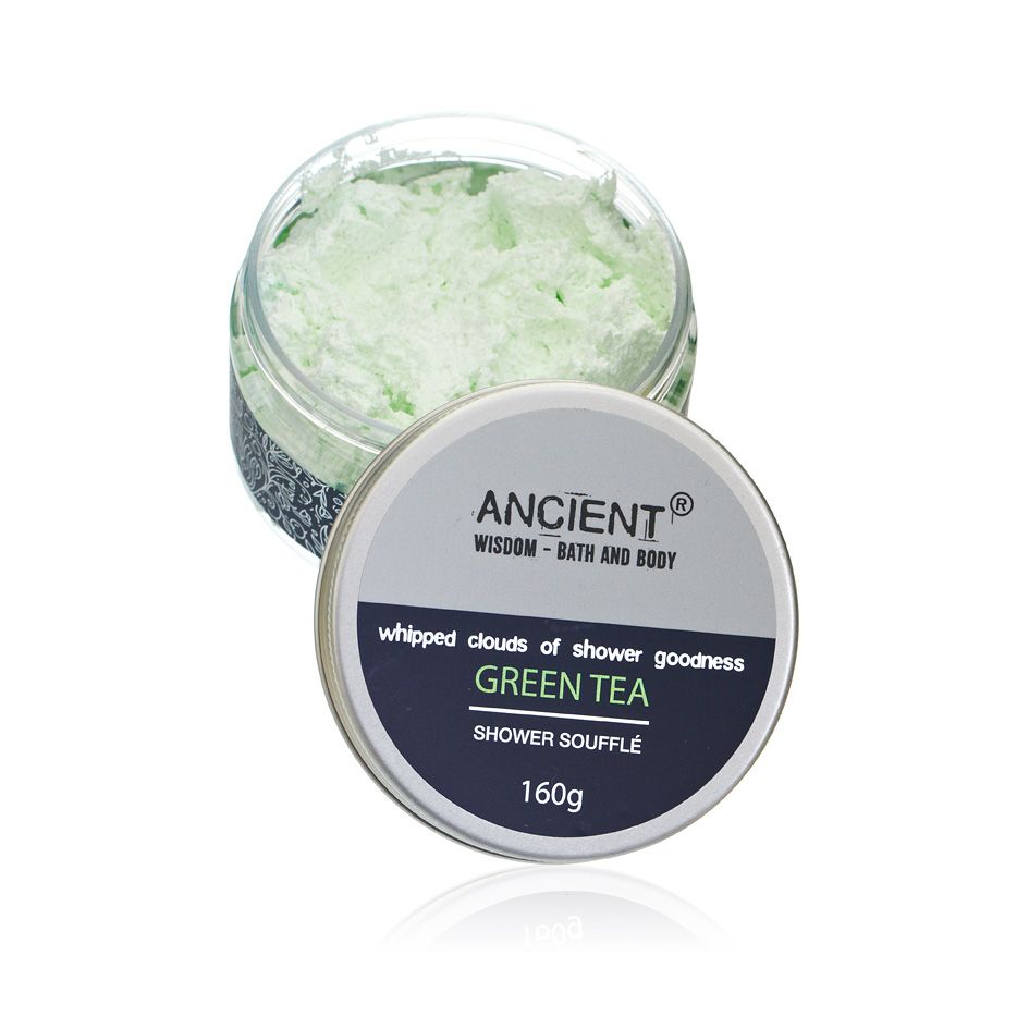 Shower Souffle 160g Green Tea for Gentle Cleansing and Care