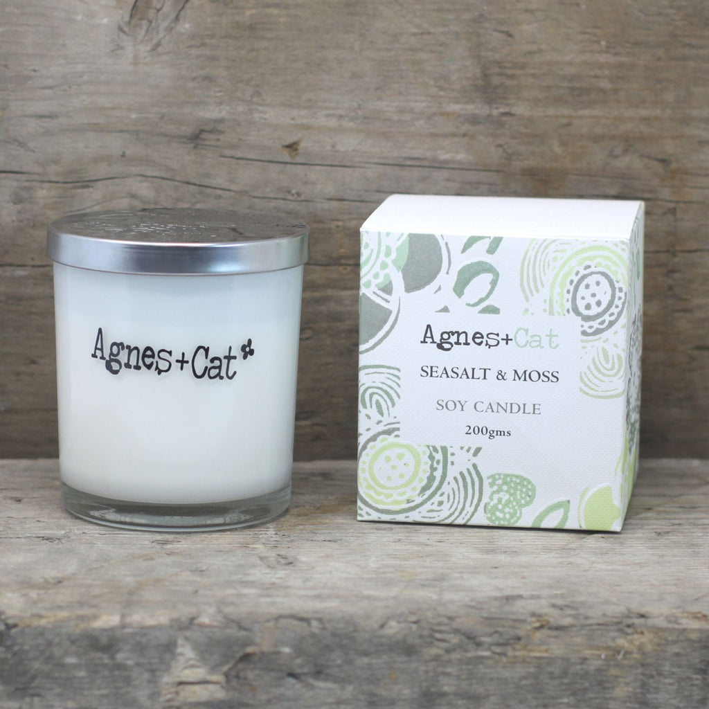 Agnes + Cat Votive Candle Tea and Roses for Calm Relaxing Spaces