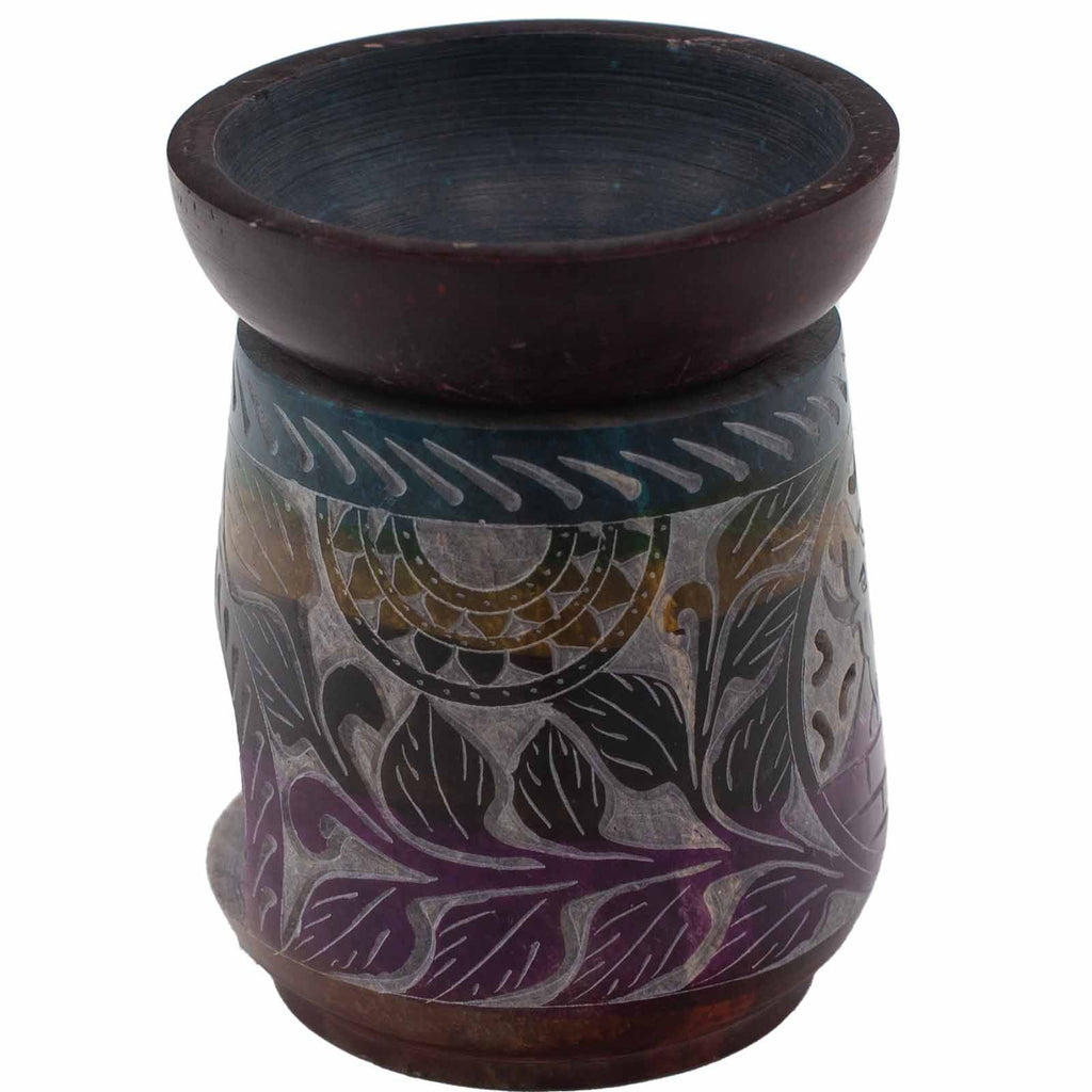 Large Elephant Soapstone Oil Burner in Five Stunning Colours