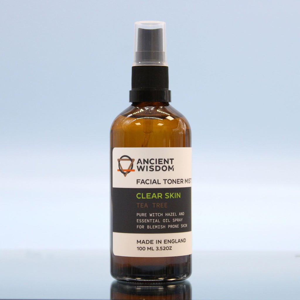 Witch Hazel with Tea Tree 100ml Facial Toner Mist for Refreshing Skin