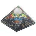 Orgonite Pyramid Midnight Pentagon Unique Decorative Home Accent