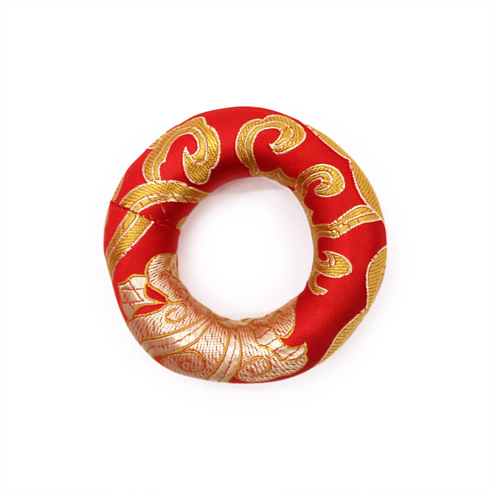 Hoop Cushion 8cm for 10 to 12cm Singing Bowl in Vibrant Red