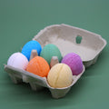 6 Bath Eggs in a Tray Mixed Tray of Fun Fragrance and Colour