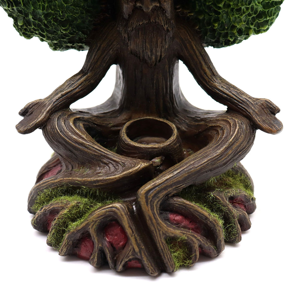 Wise Old Tree Man of the Forest Backflow Incense Burner for Relaxation