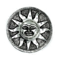Polished Aluminium Sun Incense Holder for Home Decor and Gifts