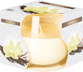 Scented Glass Jar Candle Vanilla for Inviting Home Fragrance