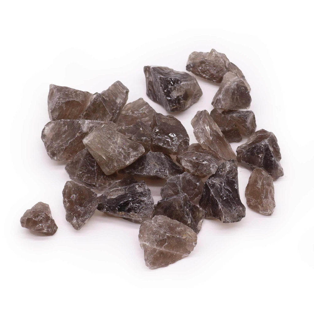 Raw Smoky Quartz Crystals (500g) for Grounding and Home Decor