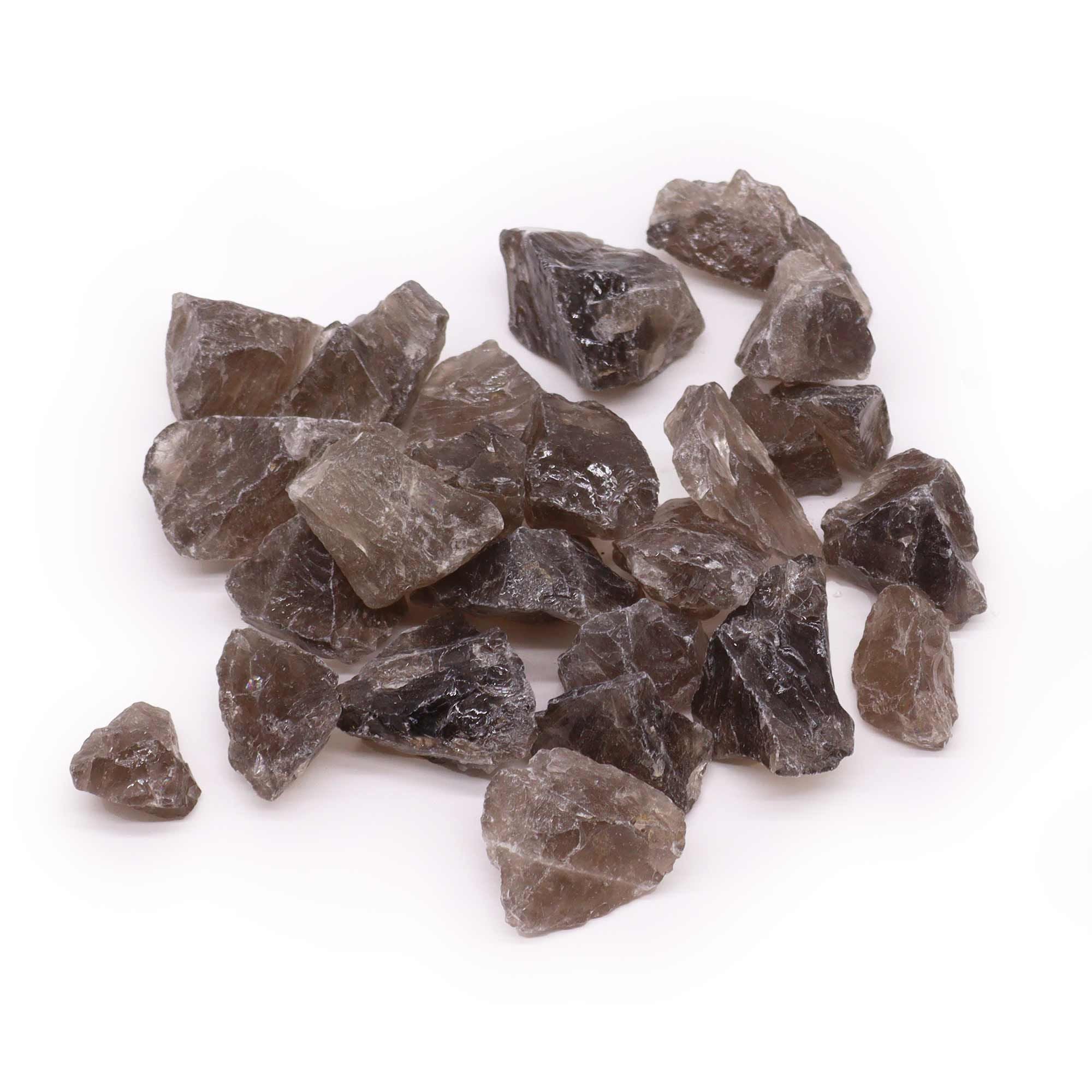 Raw Smoky Quartz Crystals (500g) for Grounding and Home Decor