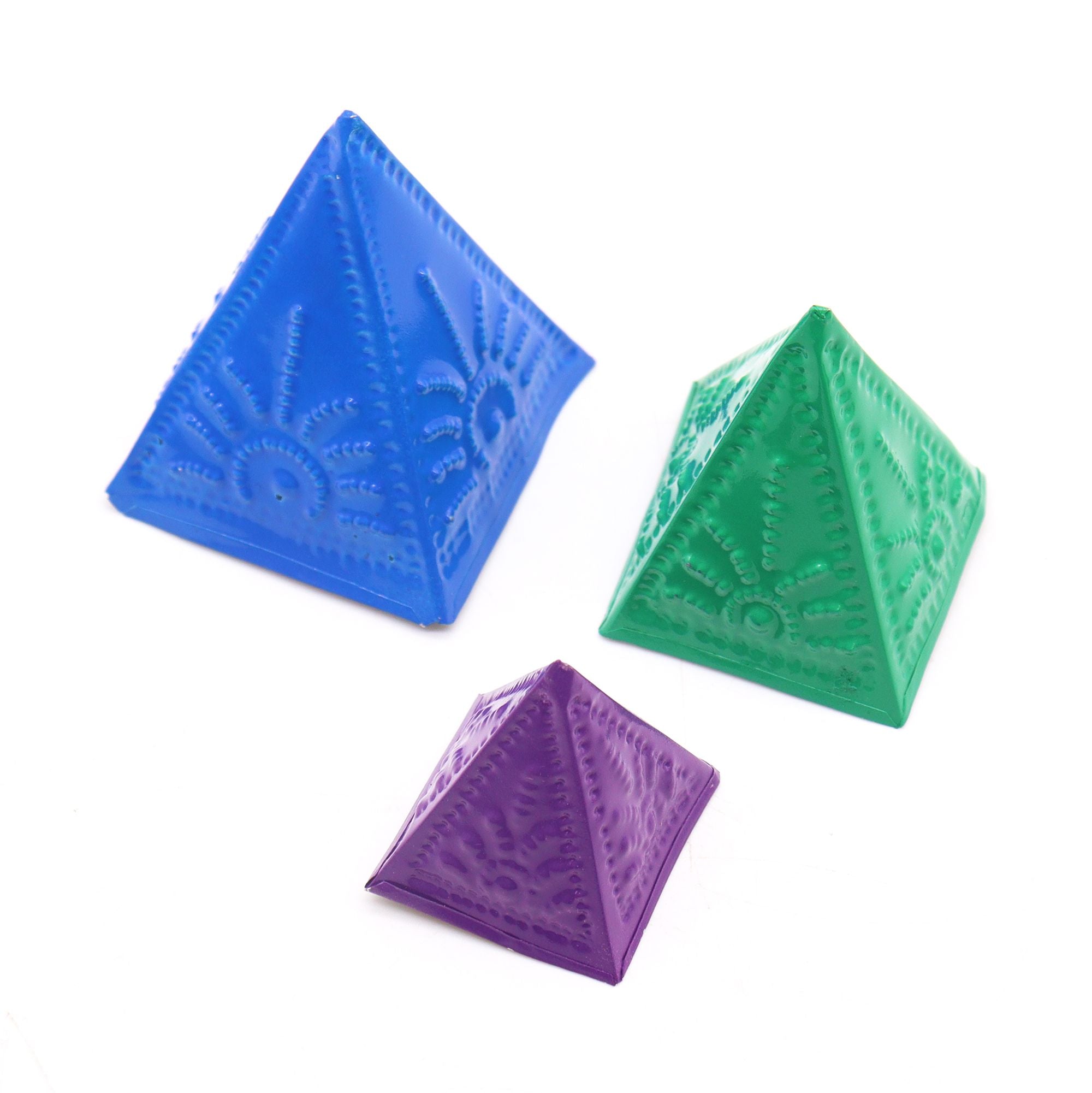 Incense Powder Mould Set in Blue Green Purple for Aromatic Use