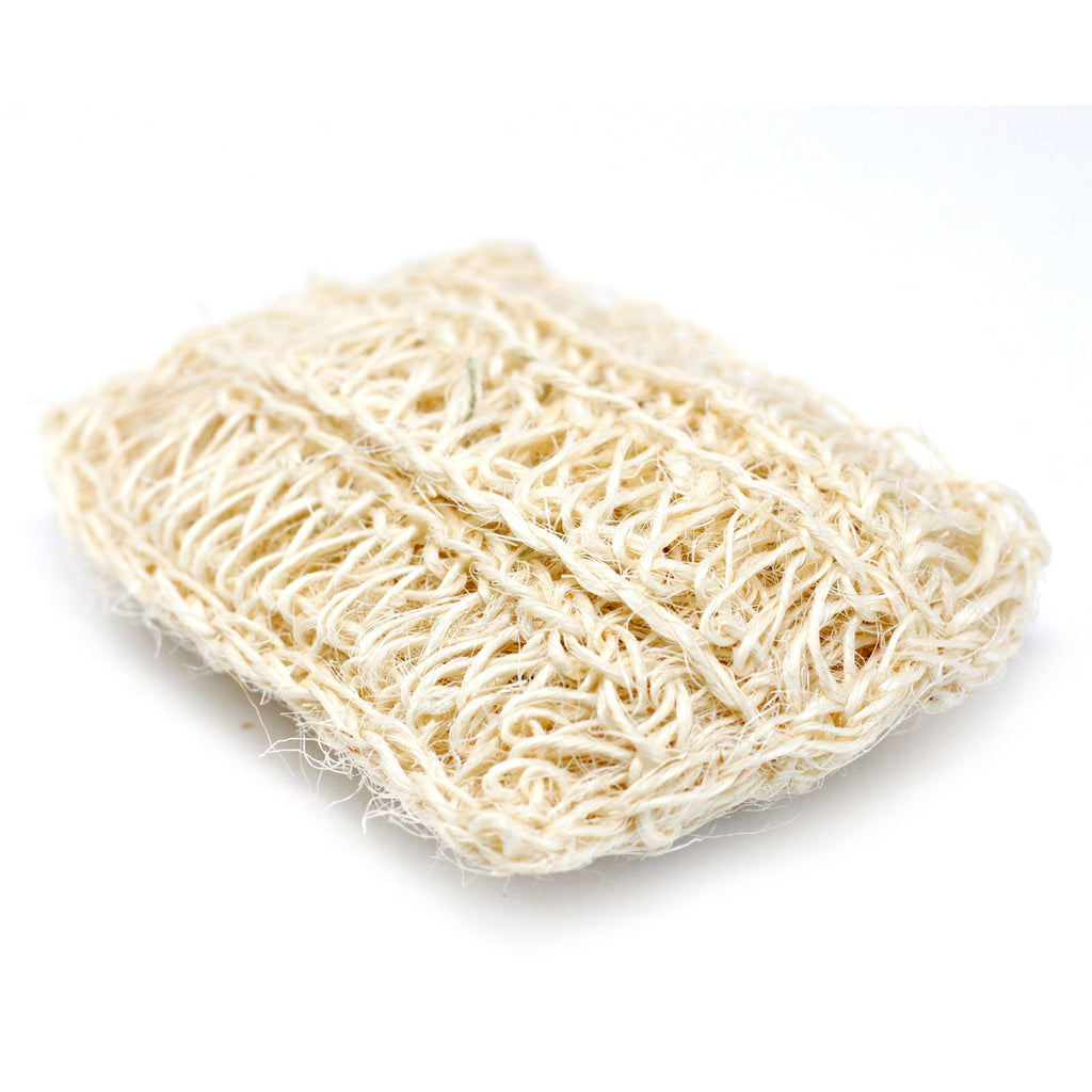 Sisal Sponge and Scrub Soft Exfoliating Cushion for Skin Care