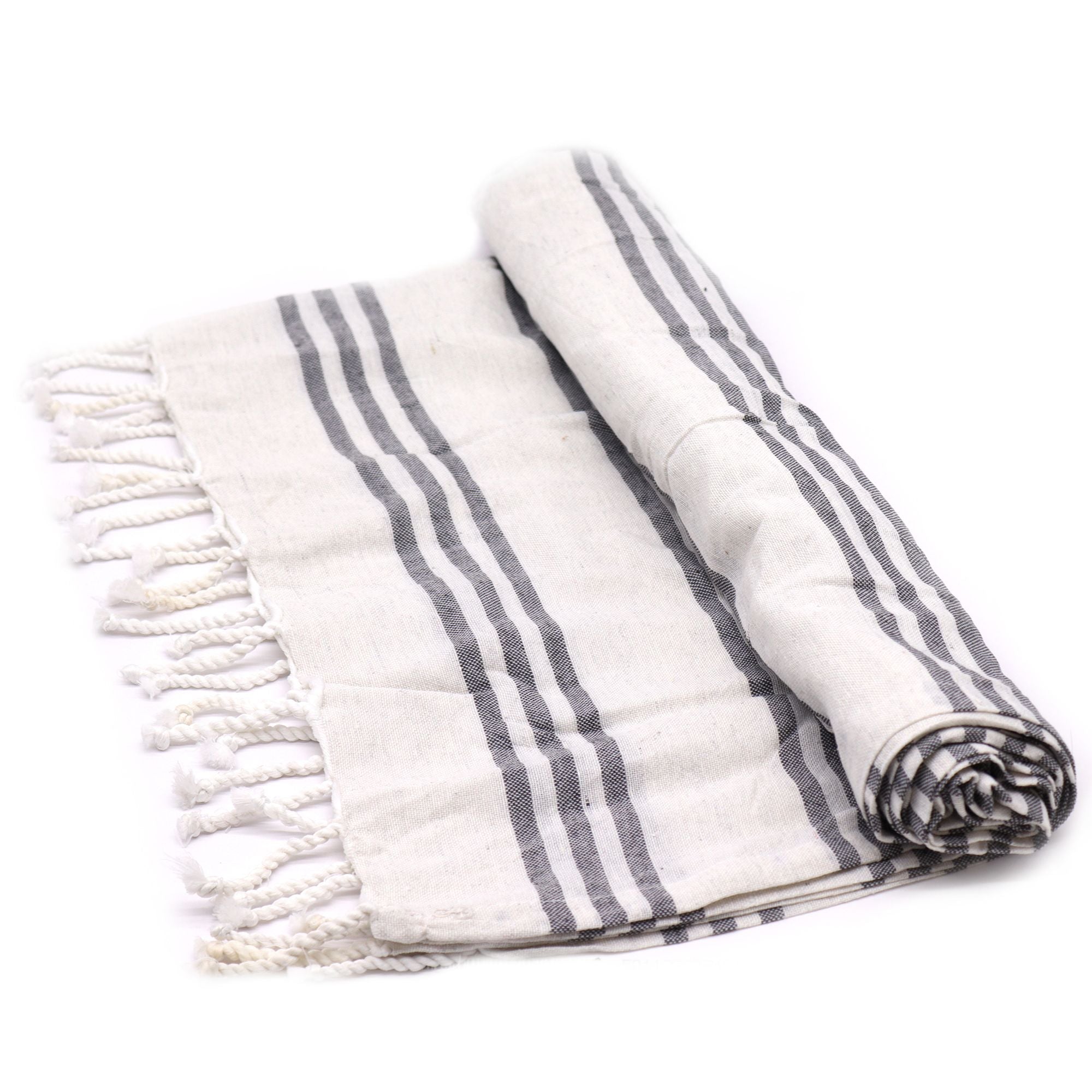 Hamman Spa Towel Charcoal 90x170cm for Luxurious Bathing