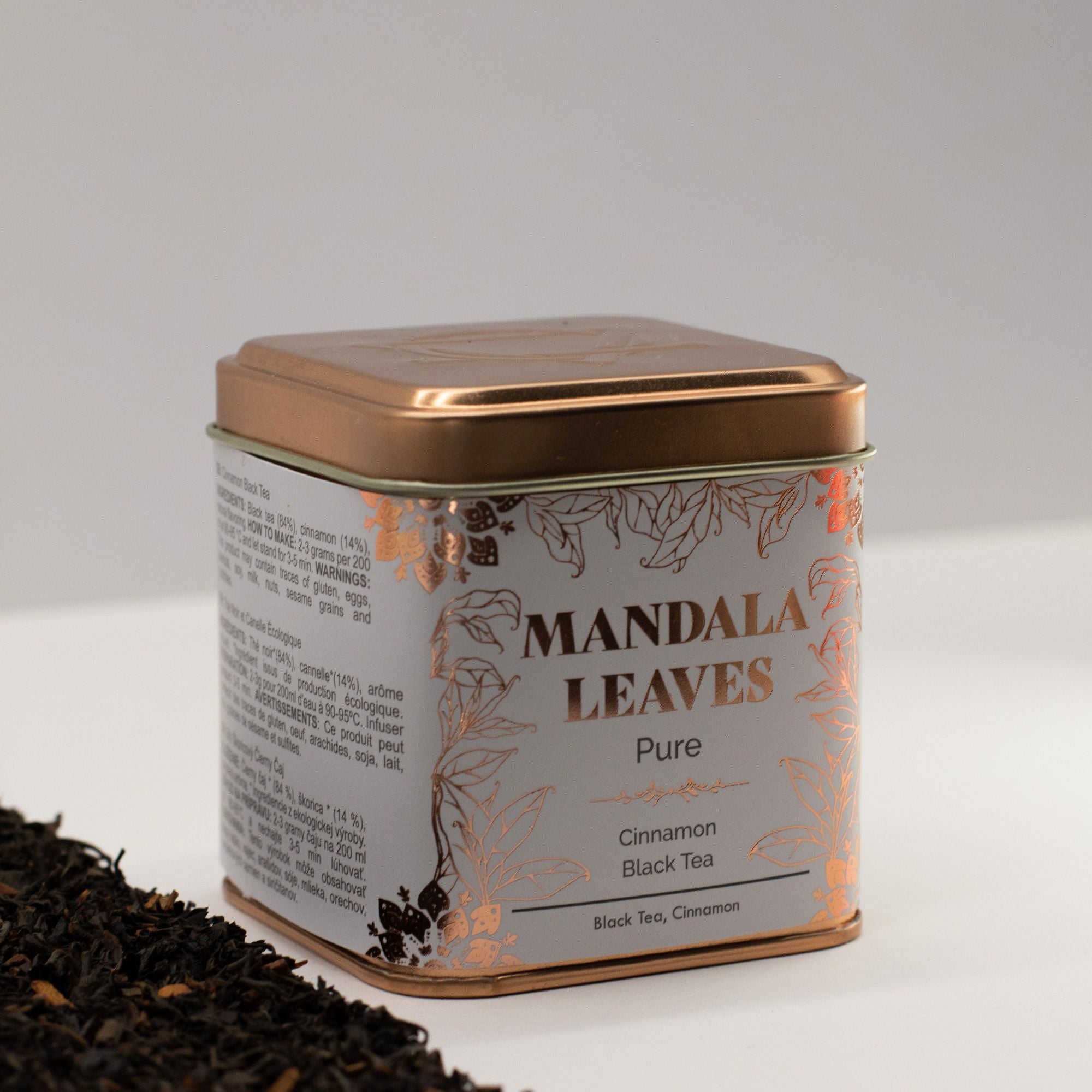 50g Cinnamon Black Tea for a Rich and Comforting Brew Experience