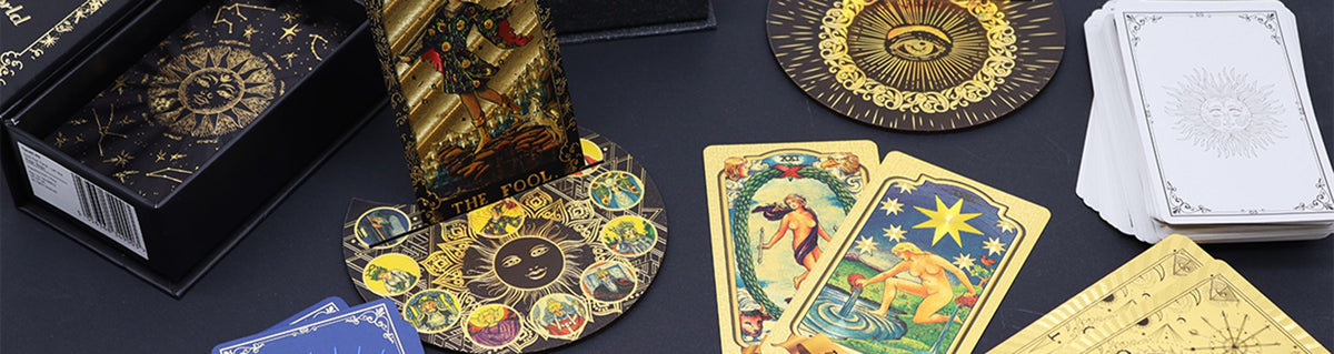 Pink Box Ruby Foil Tarot Card Gift Box Set - with booklet