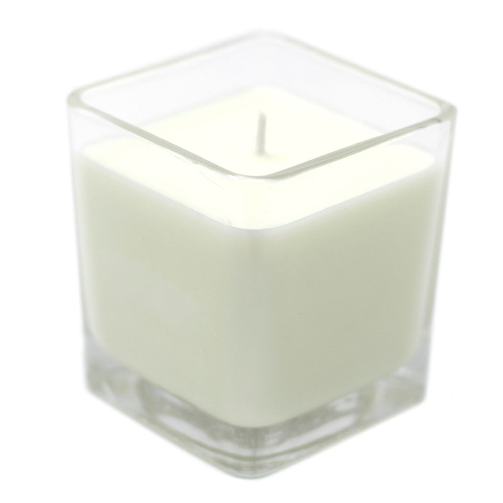 White Label Soy Wax Jar Candle with Cucumber and Mint Aroma