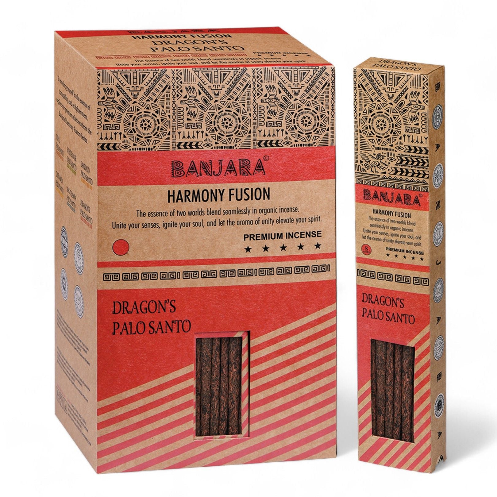 Banjara Palo Santo Smudge Sticks with Dragon's Blood Essence