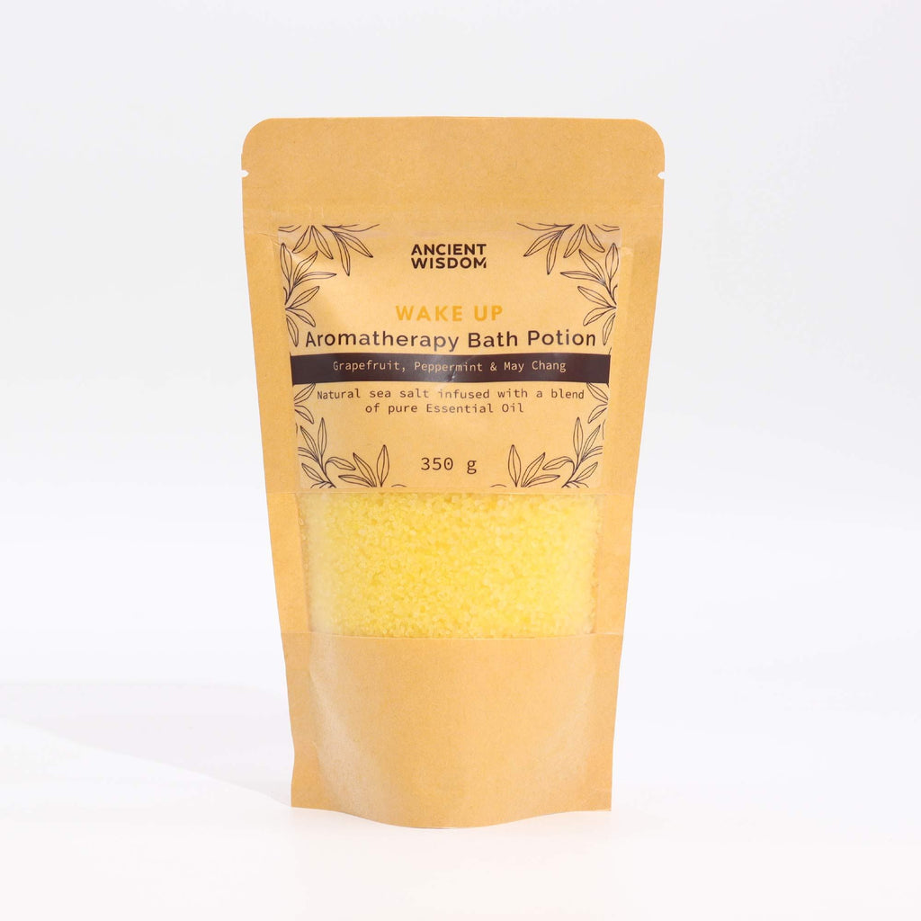 Aromatherapy Bath Potion 350g Wake Up with Refreshing Citrus Mint