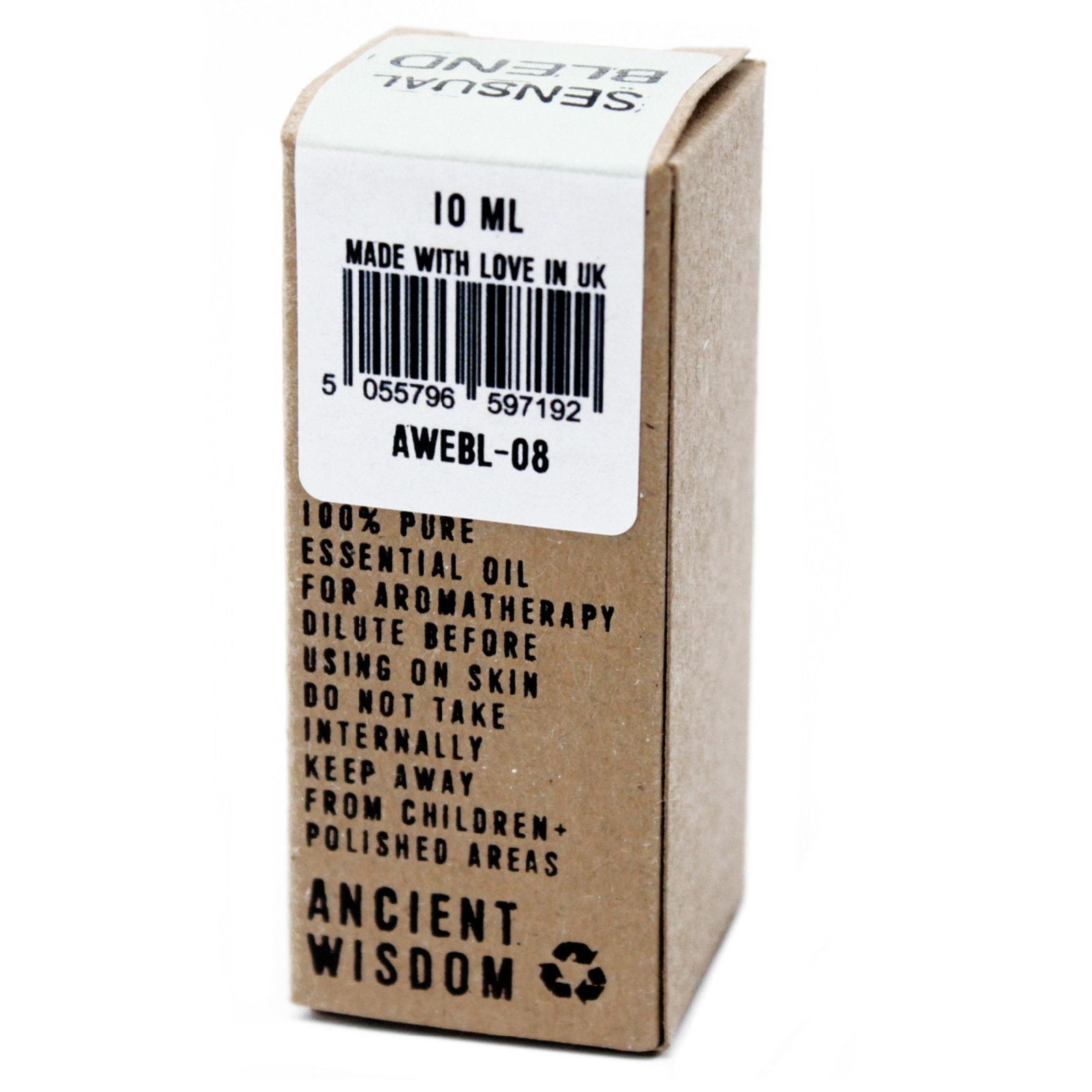 Sensual Essential Oil Blend Boxed 10ml for Relaxation and Calm