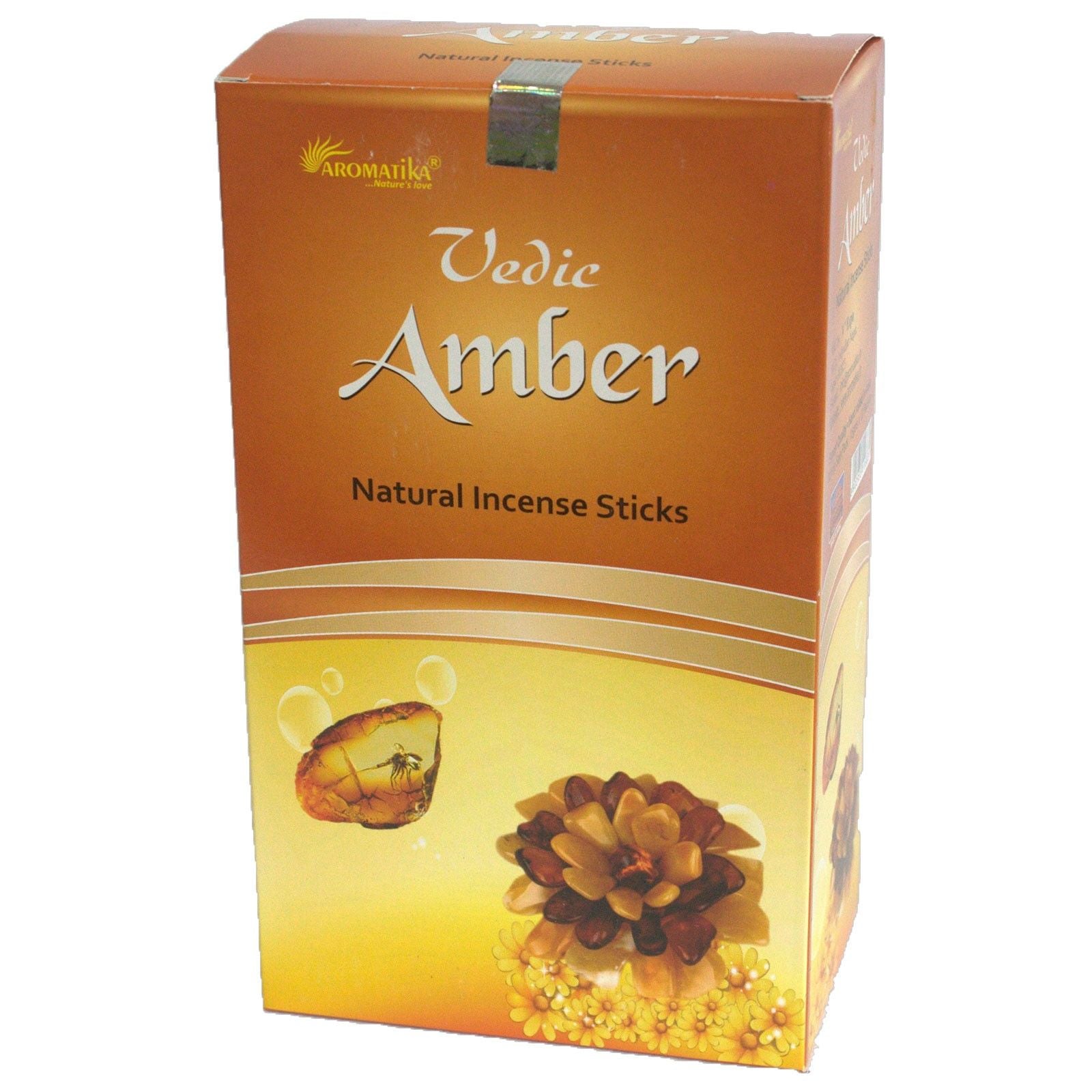 Vedic Incense Sticks Amber for Tranquil Home Fragrance