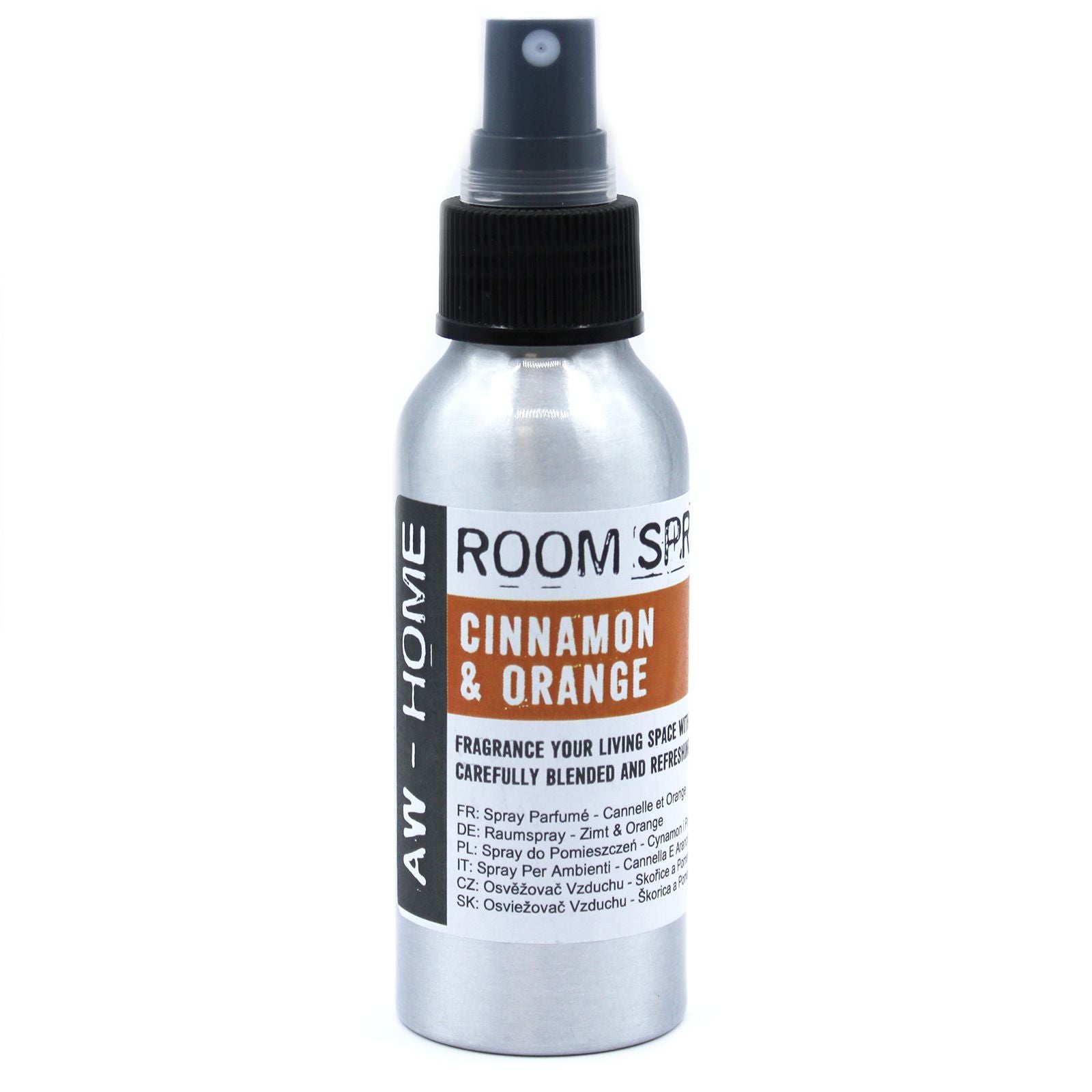 100ml Room Spray Cinnamon and Orange for Invigorating Spaces