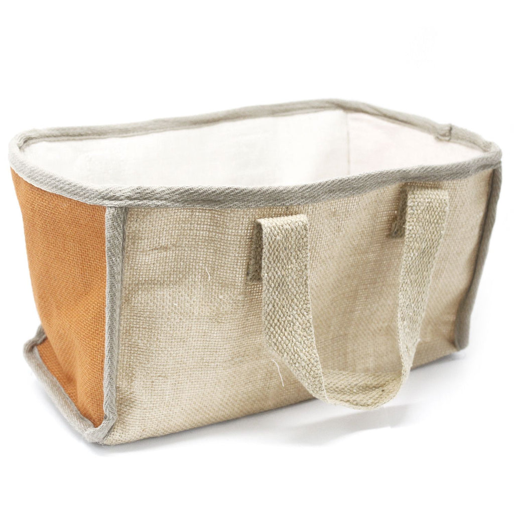 Large Turmeric Shopping Basket for Eco Friendly Use and Style