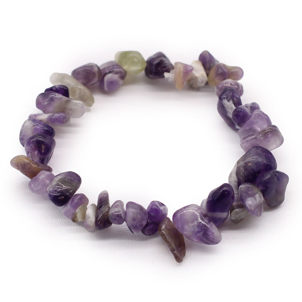 Amethyst Gem Bracelet Bath Bomb with Lavender and Tea Tree