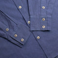 Nomad Sari Kathmandu Shirt in Indigo with Unique Pocket Detail