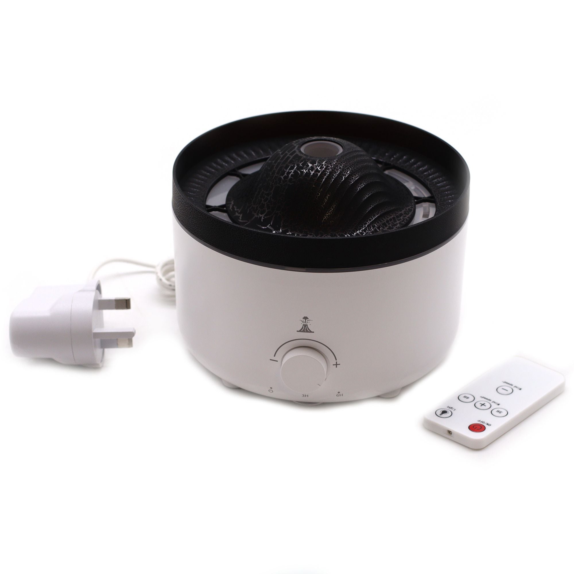 Large Volcano Effect Aroma Diffuser with Colour Changing Light