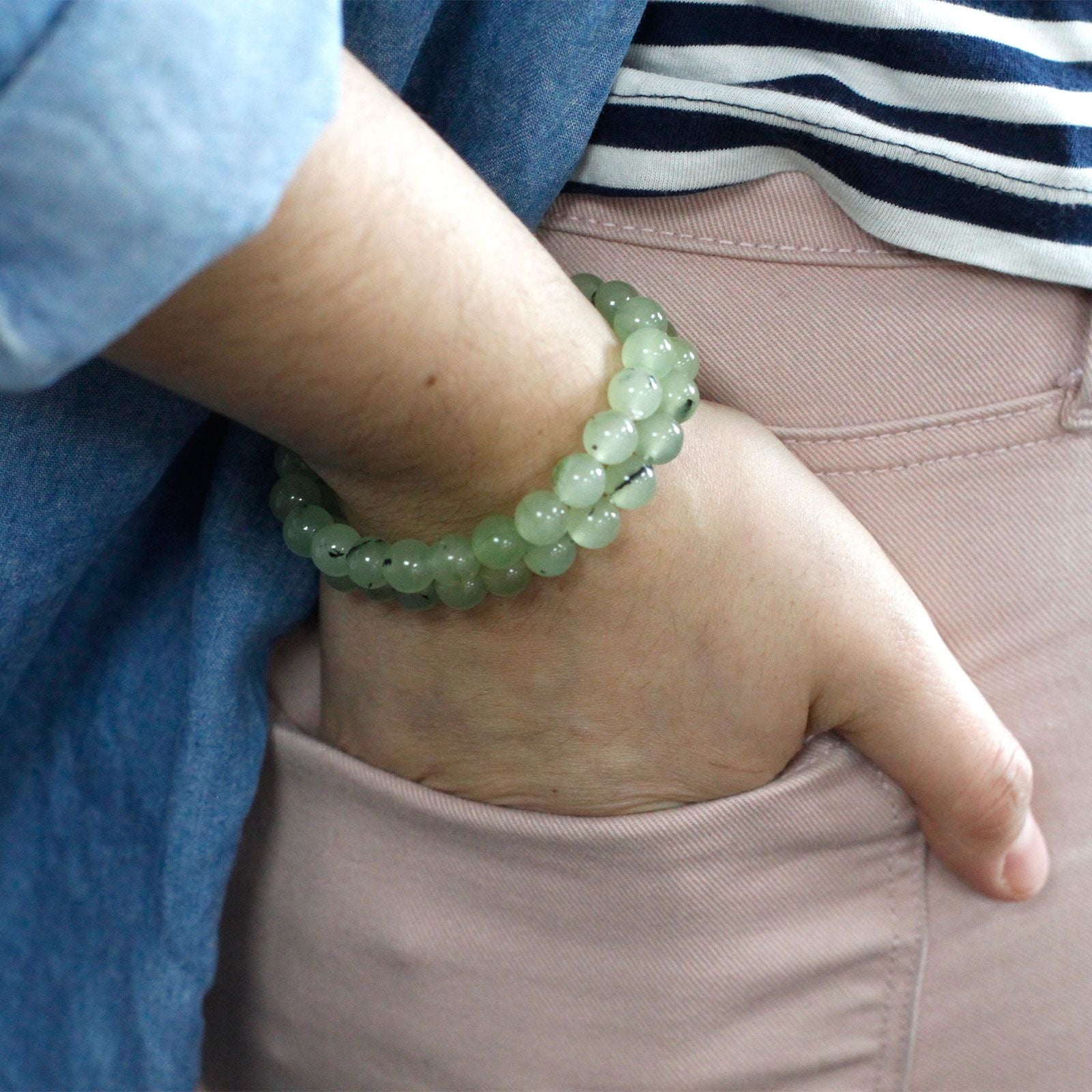 Power Bracelet Jade for Stylish Elegance and Everyday Versatility