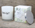 Agnes + Cat Velvet Moon Votive Candle for Relaxing Evening Ambience