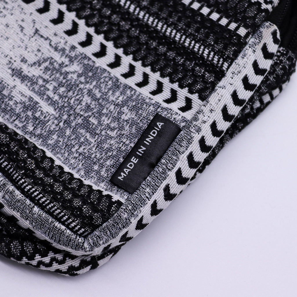 Nomad Sari Jacquard Natural Cross Bag with Urban Caravan Design