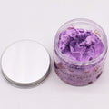 Frosted Sugar Plum Whipped Soap 120g with Glittering Finish