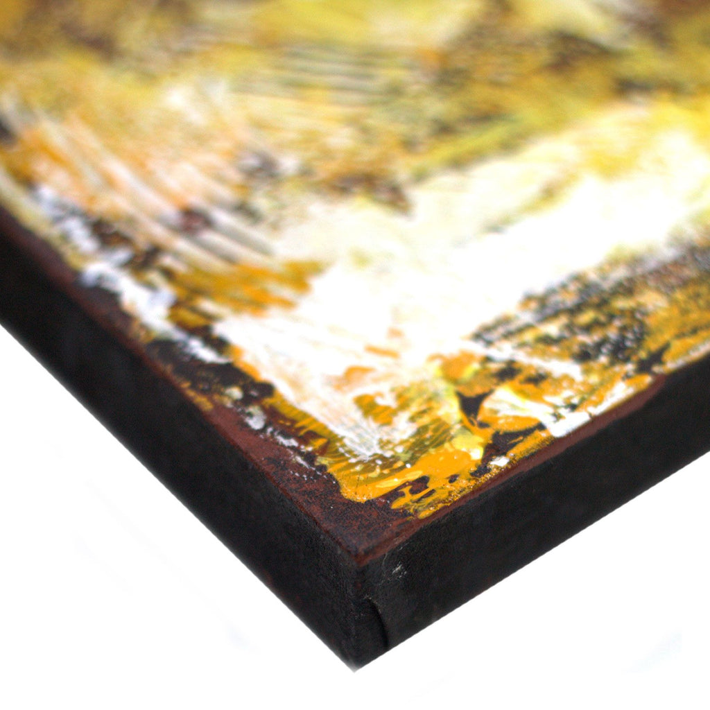 Buddha Painting with Gold Sand Finish for Elegant Home Décor